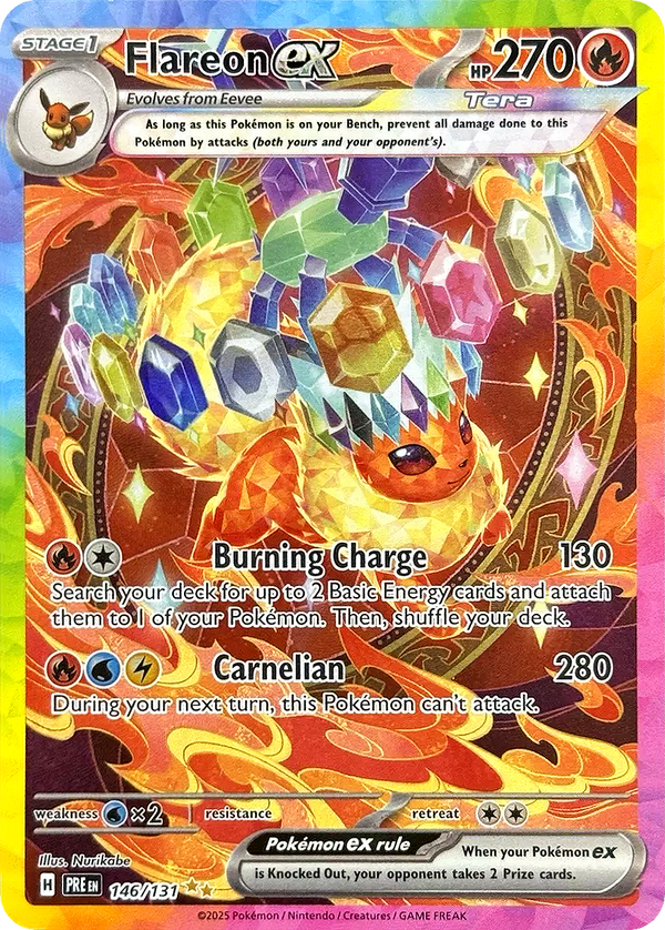 Flareon ex - 146/131 - Special Illustration Rare - Prismatic Evolutions